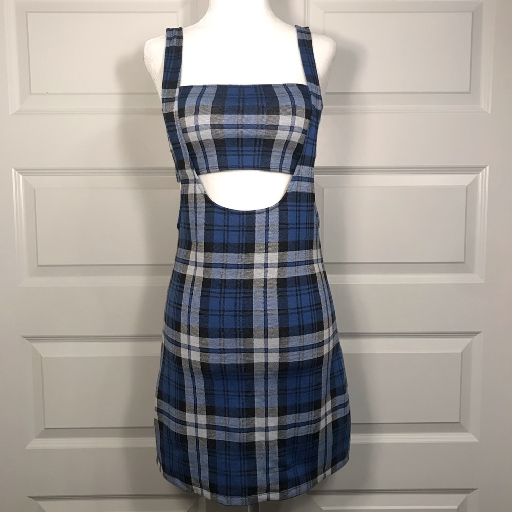 NWOT ASOS Two Piece Plaid Dress